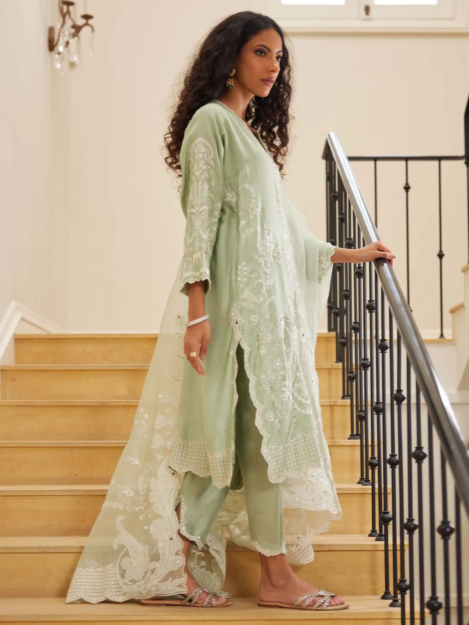 RAYA, SKINNY SHALWAR & DUPATTA - Image 3