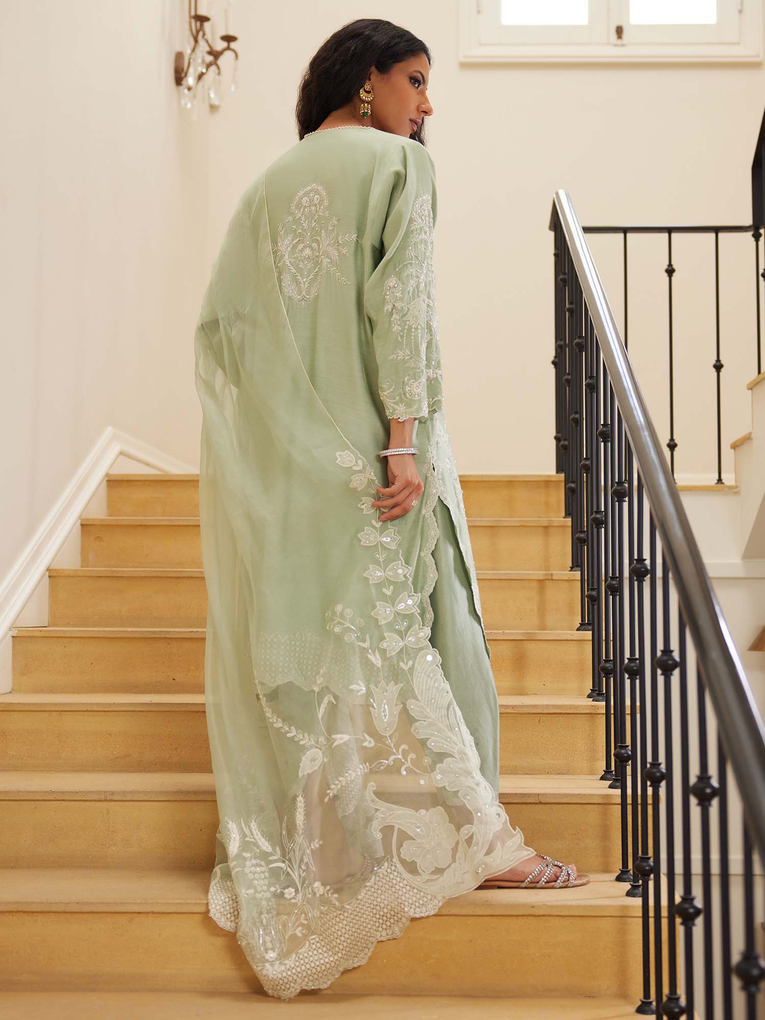 RAYA, SKINNY SHALWAR & DUPATTA - Image 4