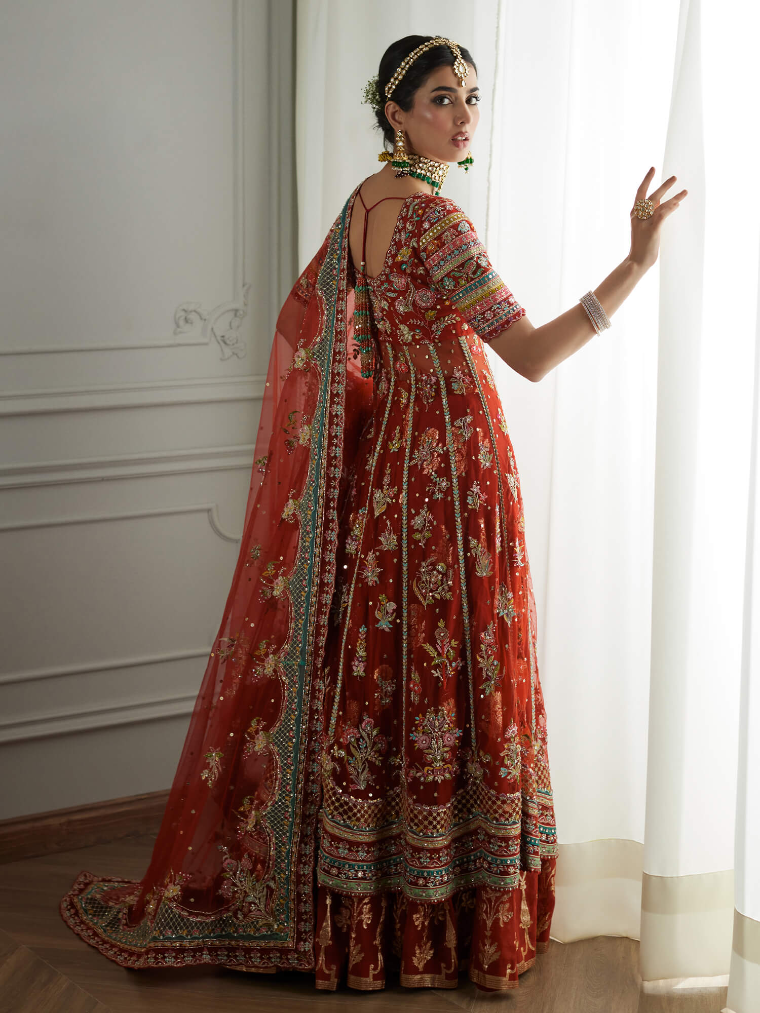 RUMI PESHWAS, LEHENGA & DUPATTA - Image 4
