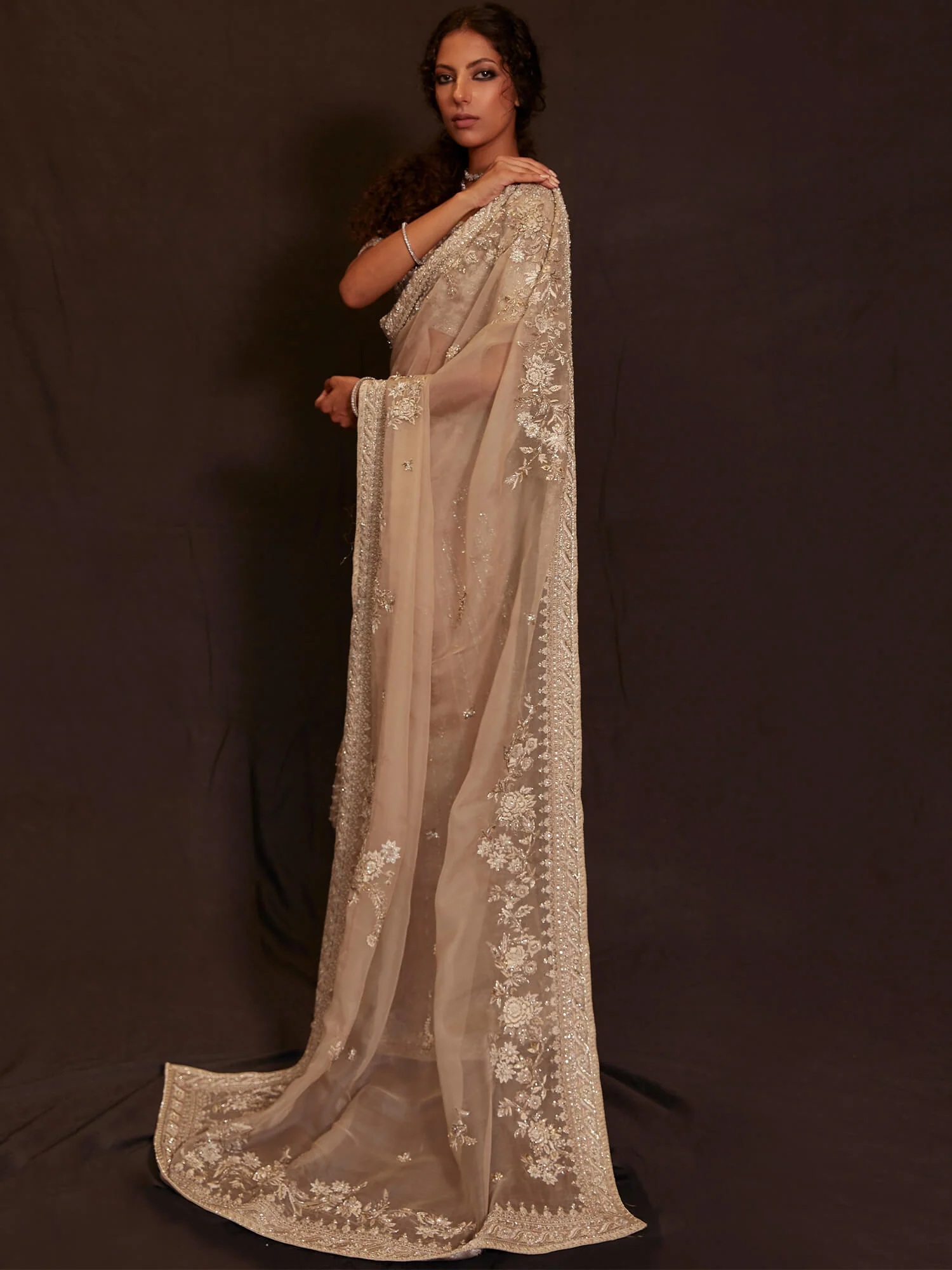 BLOUSE & SARI - Image 3