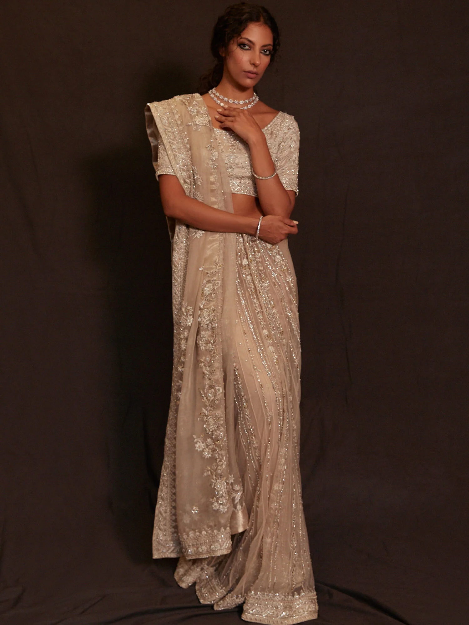BLOUSE & SARI - Image 4