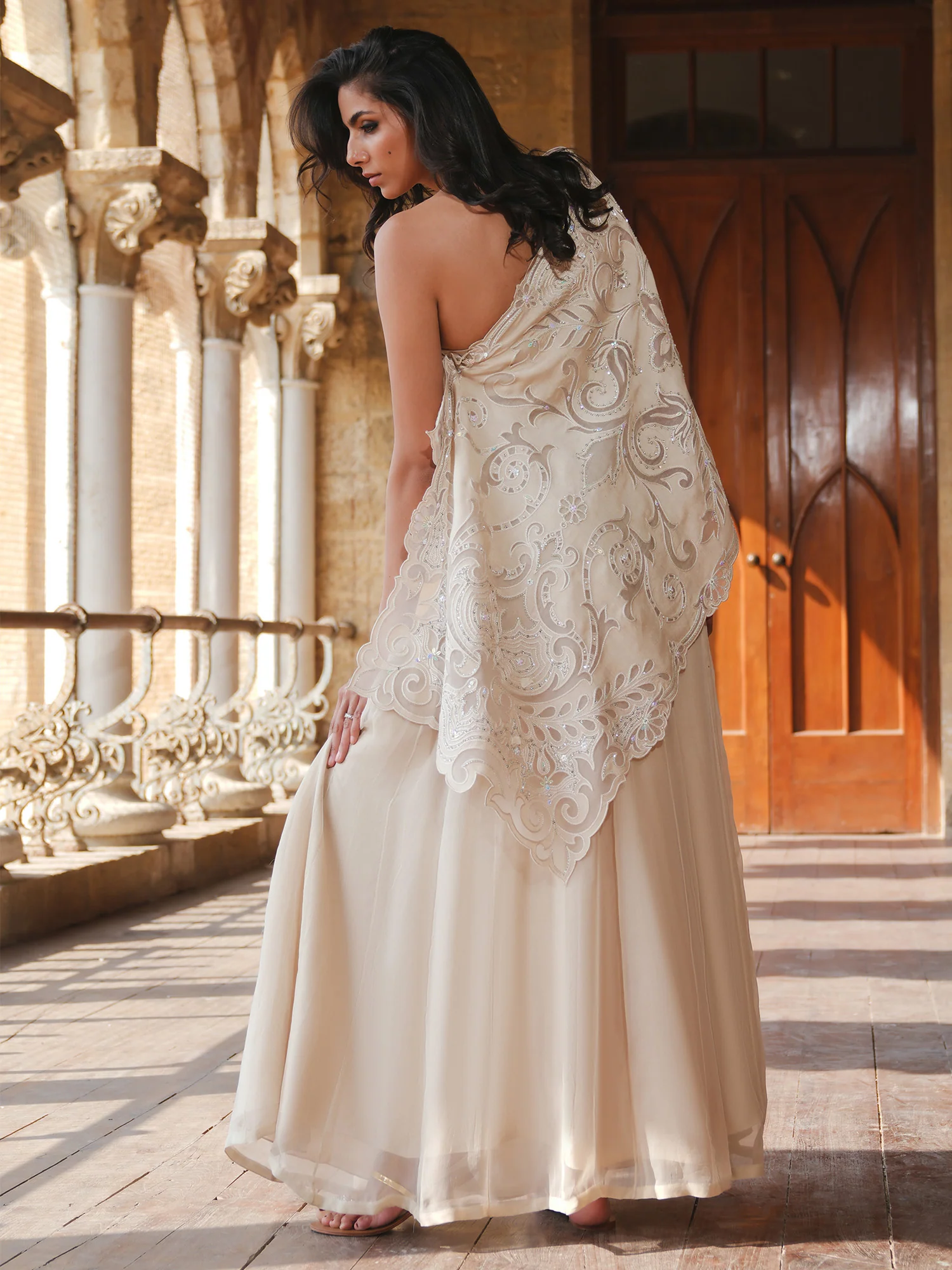 WRAP STOLE & LEHENGA - Image 3