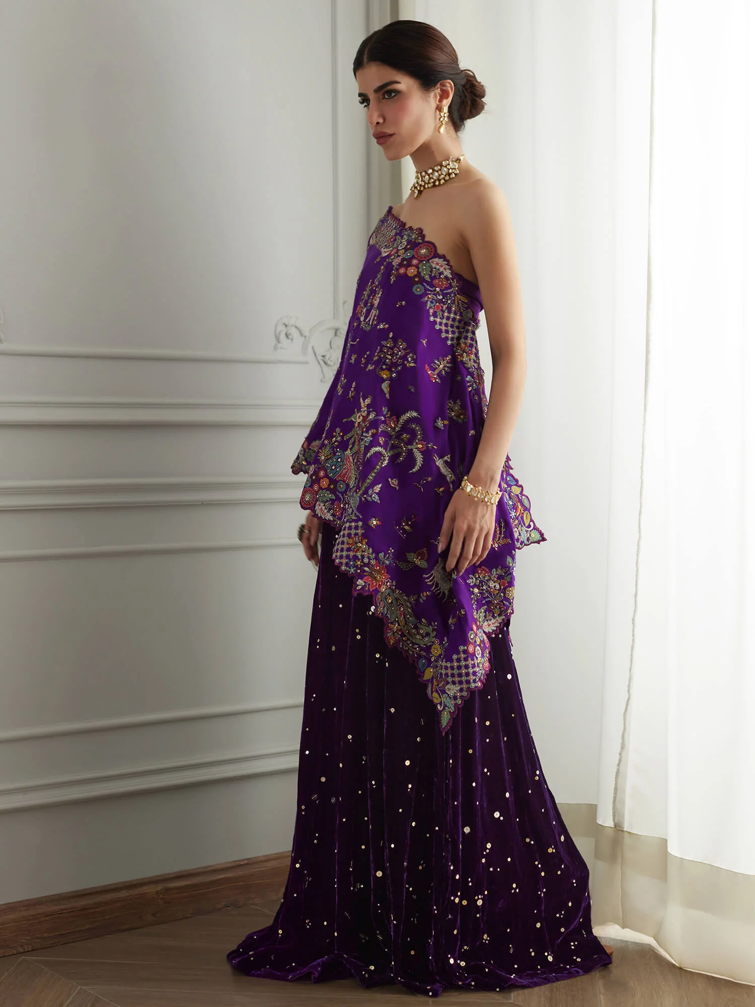 WRAP STOLE & SHARARA - Image 3